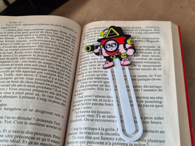 Marque page creality moki aventurier