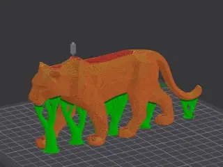 Tiger figurine
