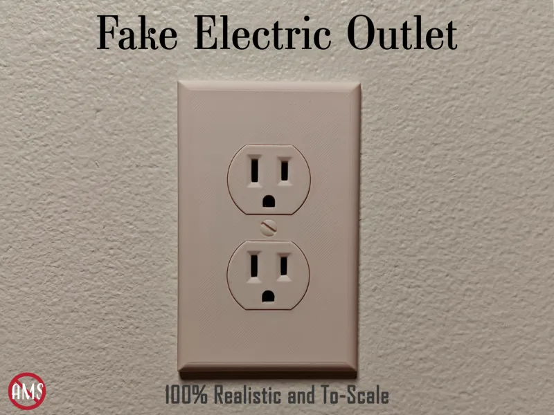 Fake Electric Outlet - 100% Realistic Prank Edition