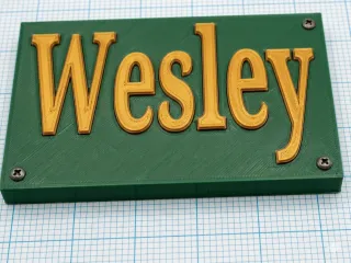 Wesley Key Chain v1