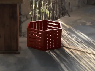 Hexagonal box