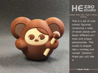 Animal Blind Box Figure Series-monkey