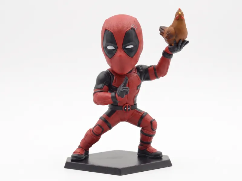 deadpool figurine 3d model