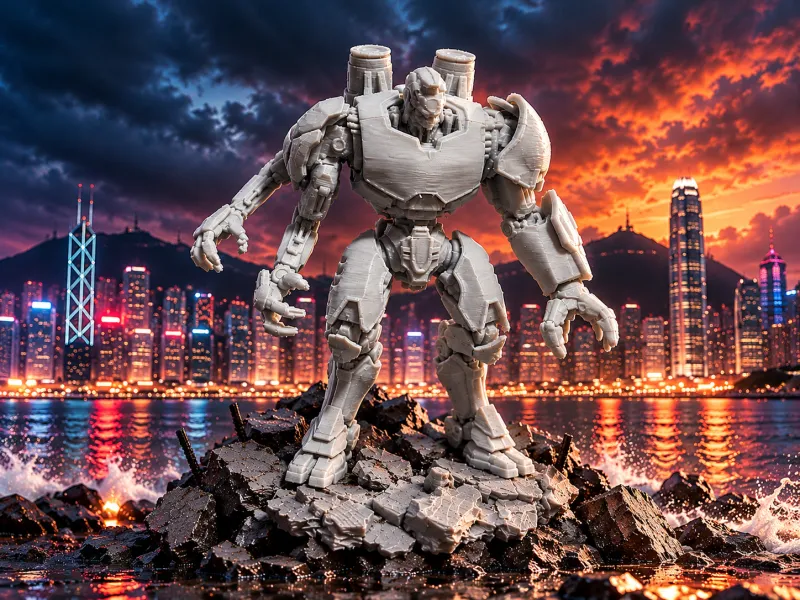 Crimson Typhoon — Display Figure