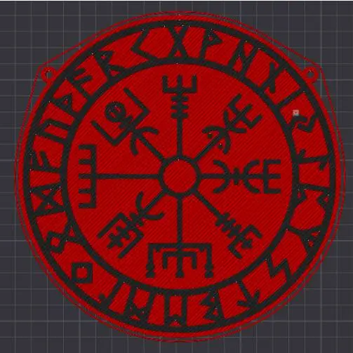 VEGVISIR DISC FOR DECO 20CM
