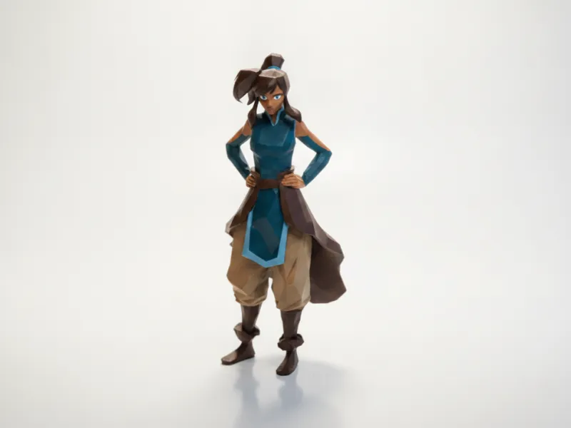 Korra Figurine Anime & Manga 3D Printable