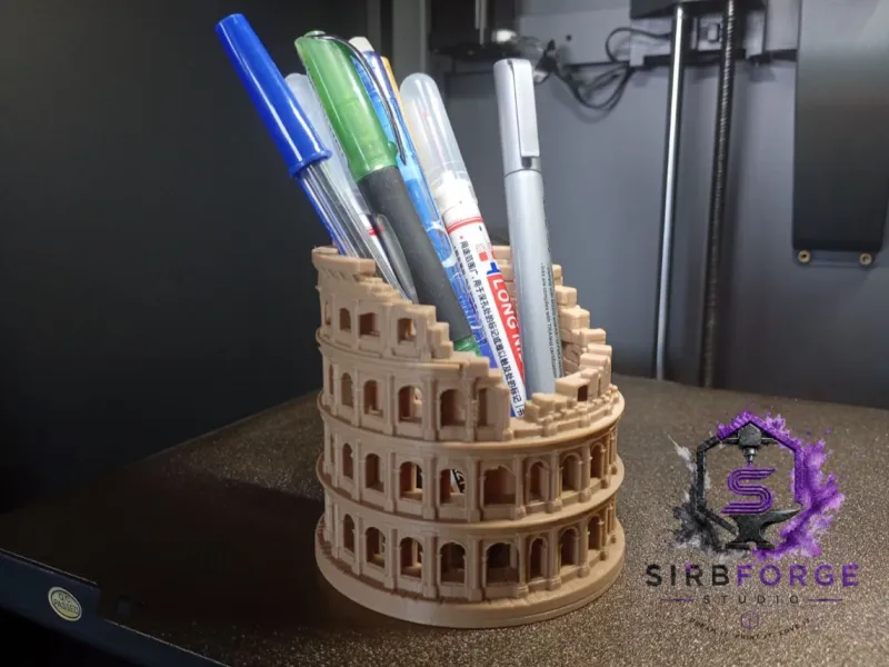 🏛️ Ruin Pen Holder