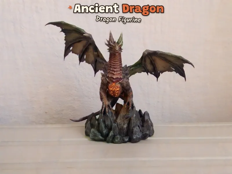 [FREE] Ancient Dragon - Highly Detailed Dragon Figurine