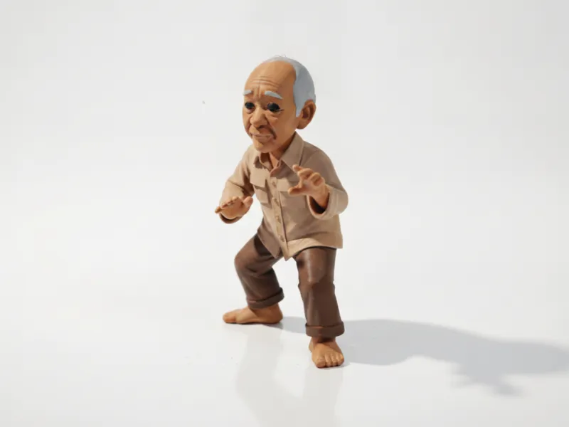 Mr. Miyagi Figurine Filme & TV Sammlerstück 3D-druckbar