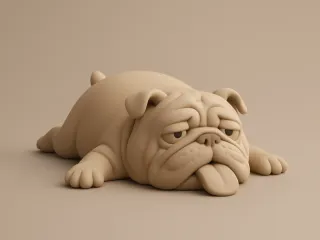 Lazy Bulldog