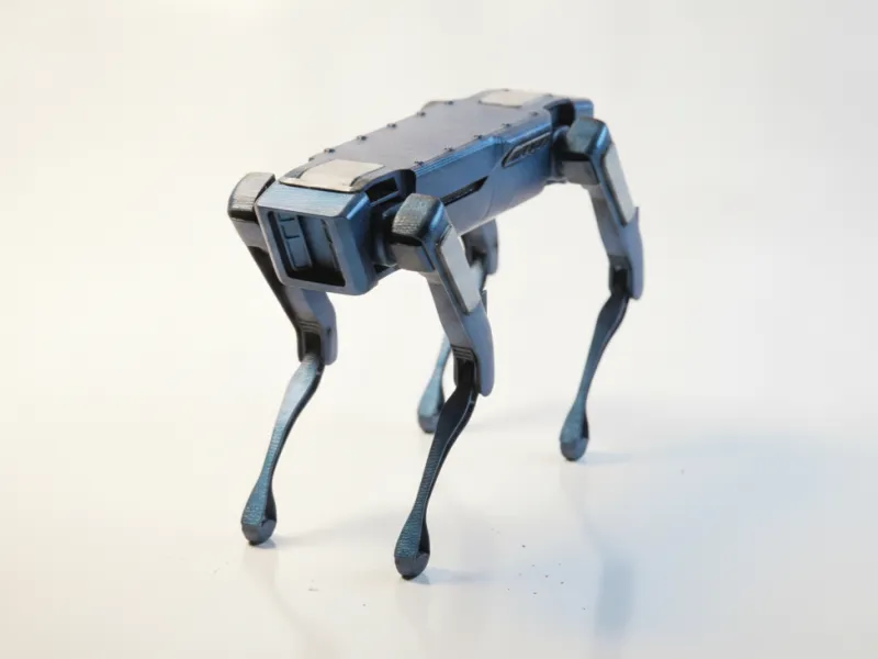 Cane Robot Quadrupede Modello Sci-Fi Stampabile in 3D