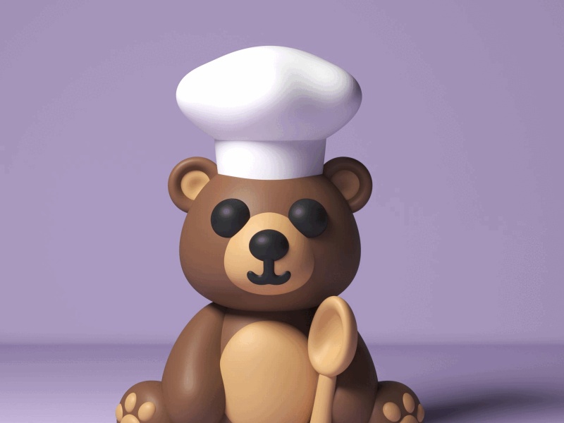 Chef Teddy Bear