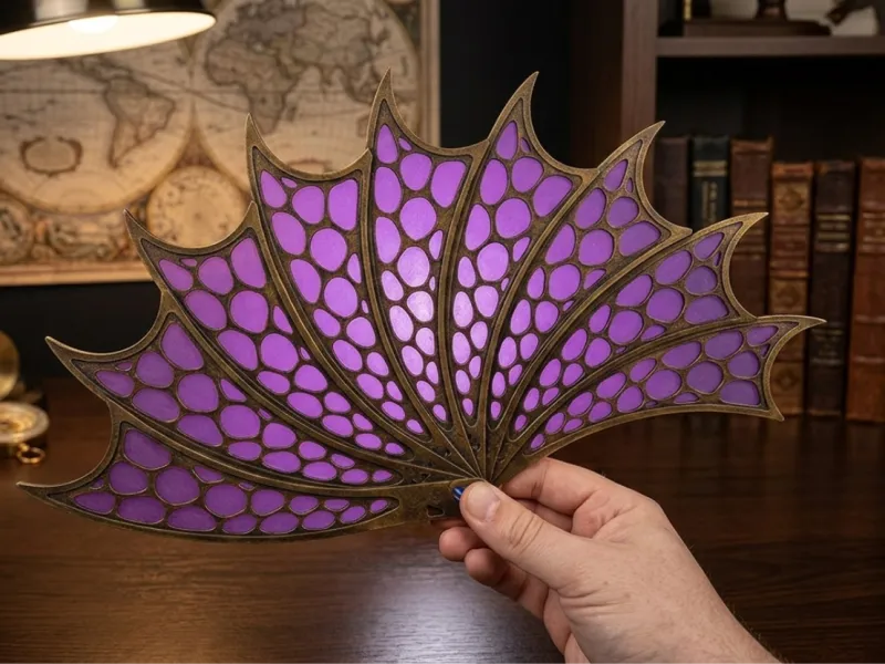 DrakeWing+-+Folding+Fan
