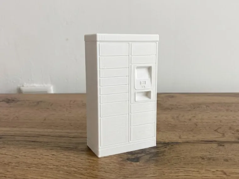 Parcel Locker - Delivery Equipment Model