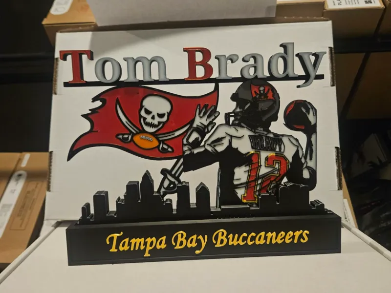 NFL - Exposición de Tom Brady de los Tampa Bay Buccaneers
