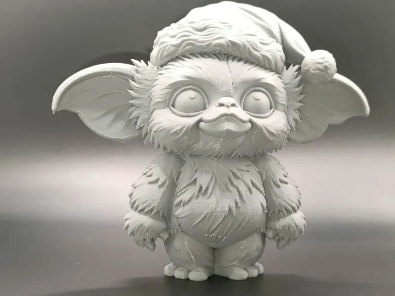 Christmas Mogwai – Santa Hat Santa Figurine