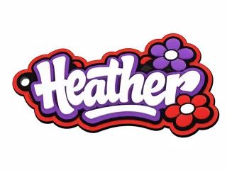 Keychain - Heather