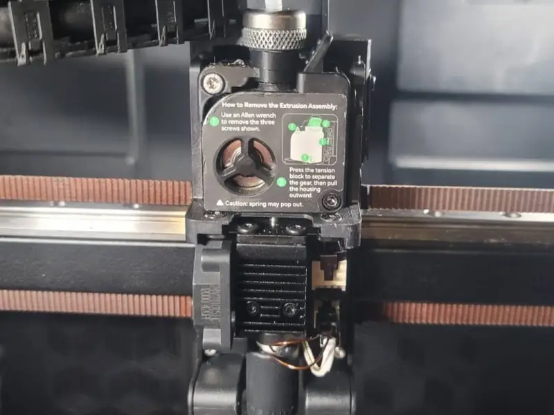 Magnetadapter K2plus (FIX PTFE-Schlauchhalterung)(hotend.frkit)