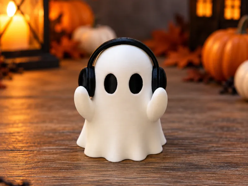 Musikgespenst – Süße Halloween-Dekoration