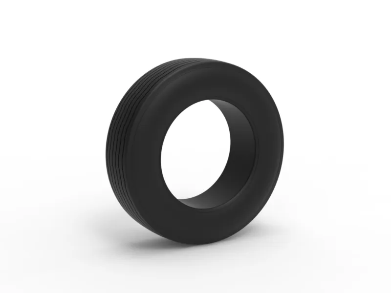 Front tire of Vintage Champ car Version 2 Scale 1:25
