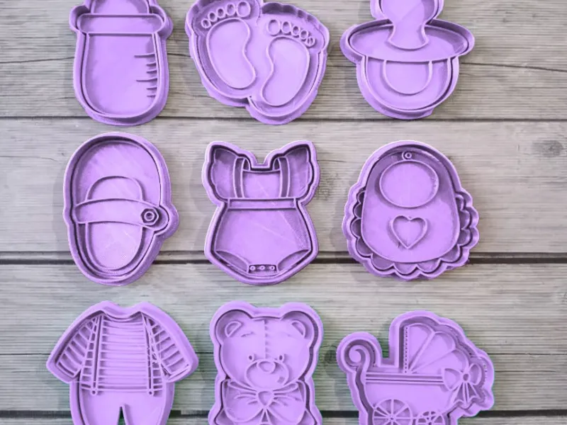 ФОРМОЧКИ ДЛЯ ПЕЧЕНЬЯ "BABY SHOWER"