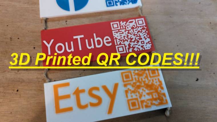 QR Codes - 3D Printed! | Creality Cloud