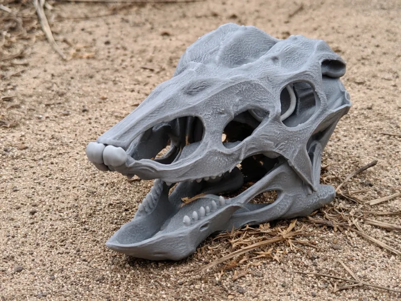 Desmatosuchus Skull