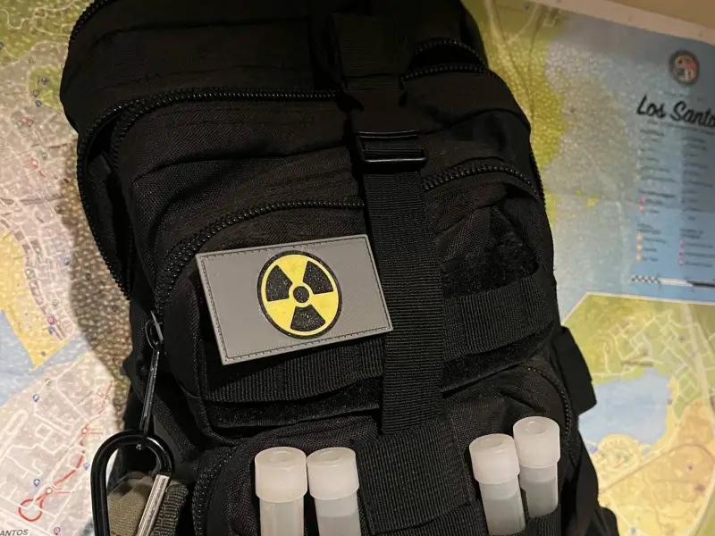 Militar, Patch do Exército, Distintivo de Átomo Nuclear