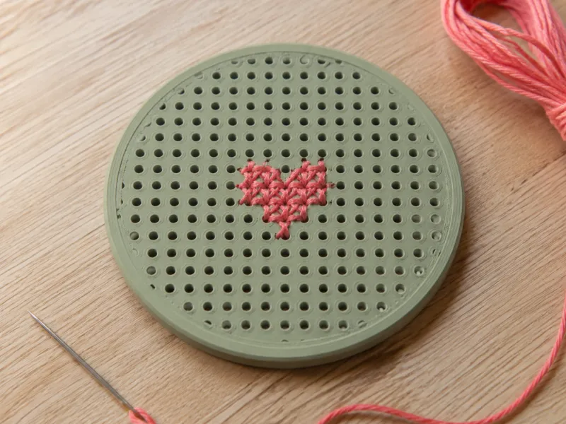 Cross-Stitch Boards - Round and Square, 100 mm - CC0