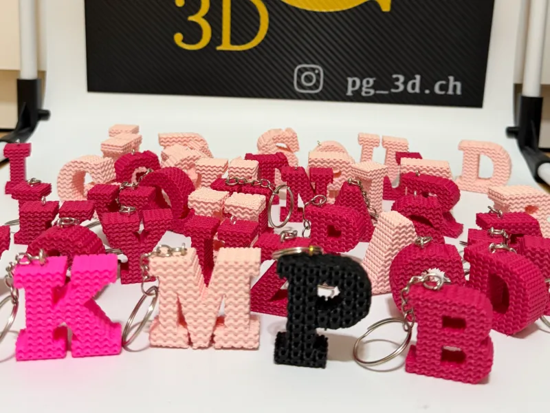 Buchstaben Gestricktes Alphabet