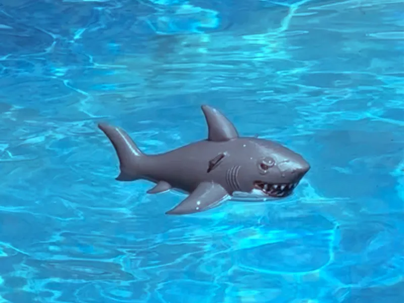 “Inflatable” Shark Floating Toy For Bath/Pool