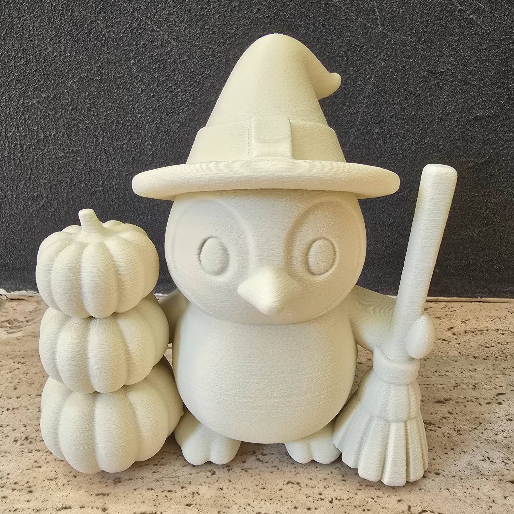 3D Printer Files | 3MF File | Chibi Penguin Pumkin Stacks | Creality Cloud