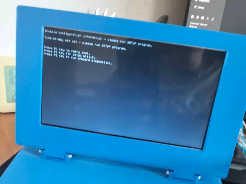 A DIY mini laptop prototype