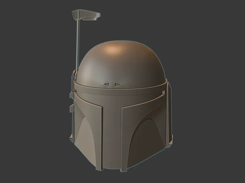 Bounty Hunter Helmet 3D Printable Model
