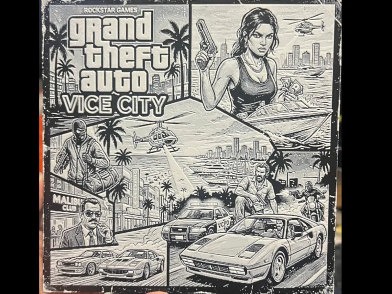 GTA Vice City V2 Hueforge 200x200