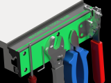 Magnetic Tool Bar for Festool workbench MFT-0