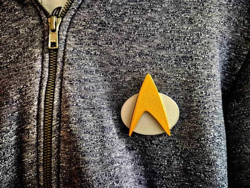 Star Trek Abzeichen magnetisch