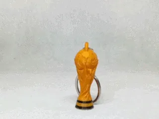 World Cup Trophy keychain