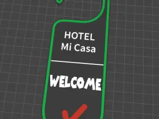 Welcome Door Hanger