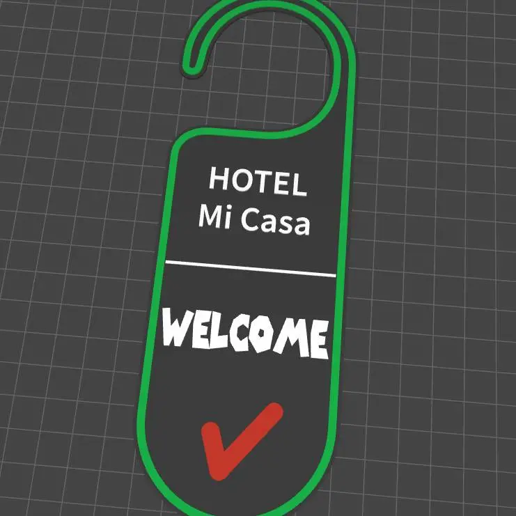 Welcome Door Hanger