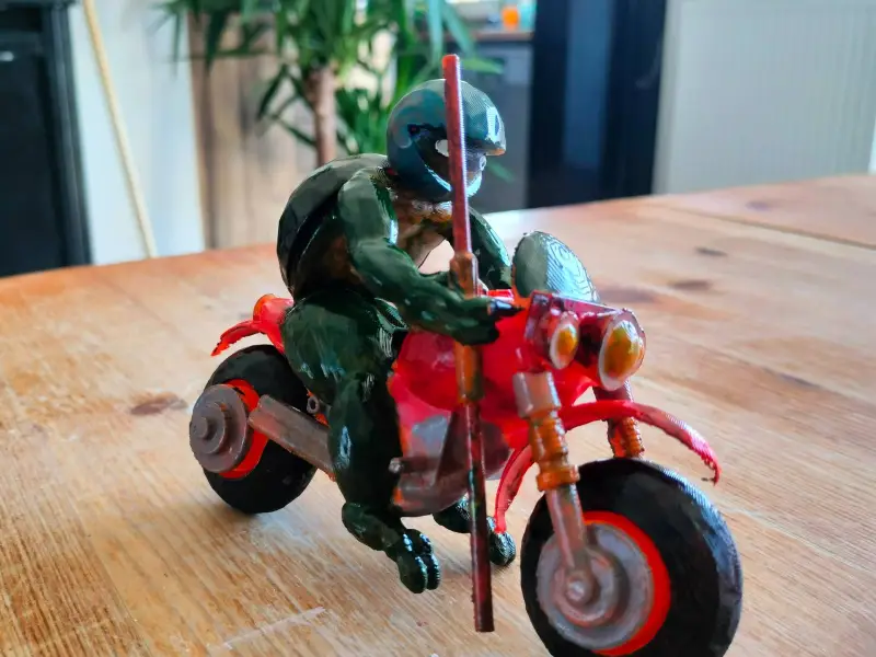 TMNT - Ninja Turtles / Moto Thema