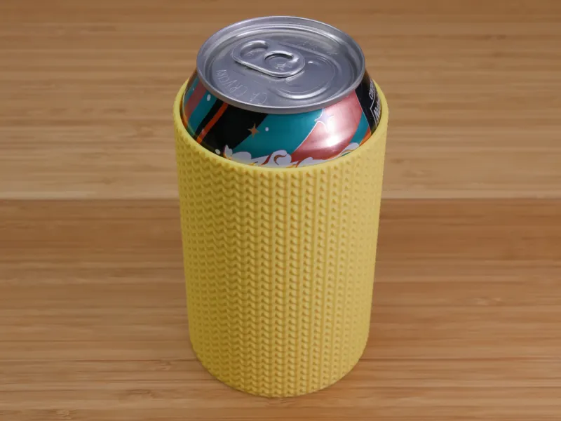 Porte-canette tricoté 12 oz