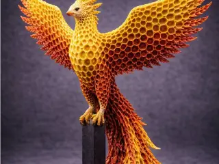 Phönix, Hexa Skulptur