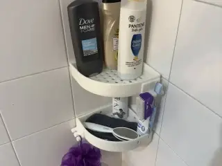 CORNER BATHROOM SHELF