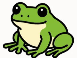 Cute Frog Keychain