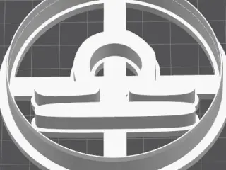Libra Cookie cutter