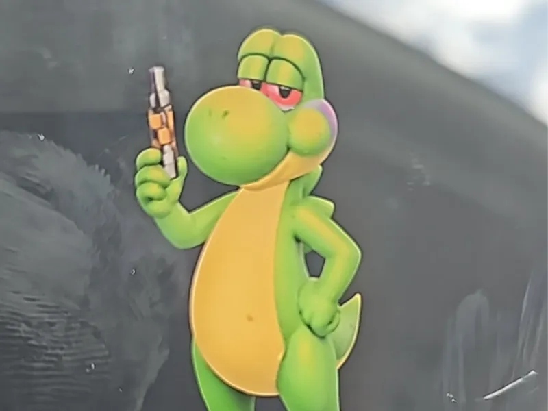 Yoshi Smoke Break
