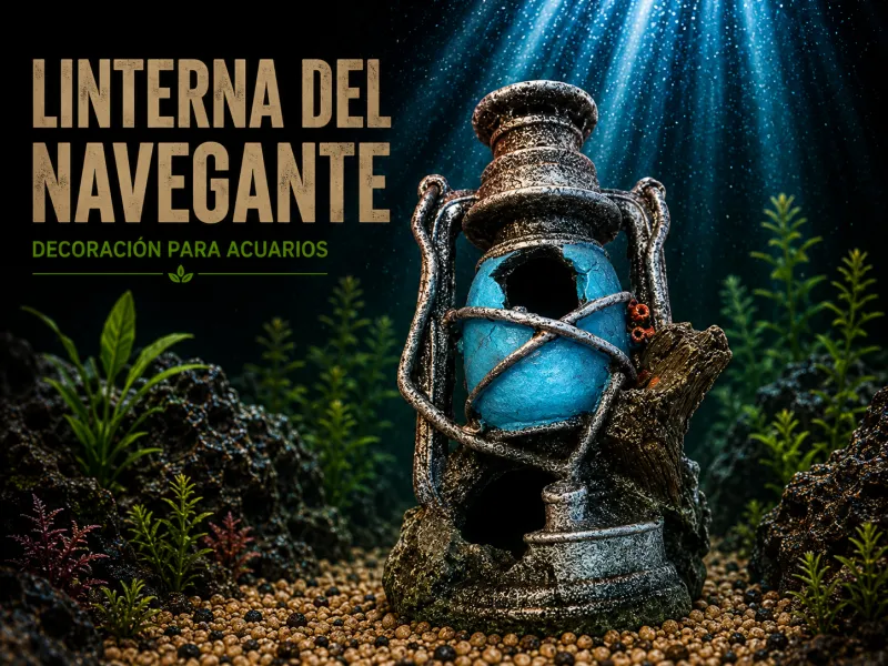 Lost Mariner Lantern Aquarium Decoration