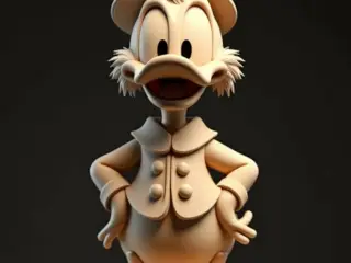 Yong Scrooge McDuck  - Jovem tio patinhas - fan art