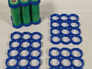 18650 Battery Spacer Grid | Octagonal (6-21 Cells)